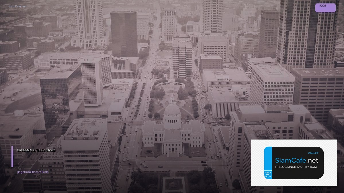 go gorm ssl tls certificate