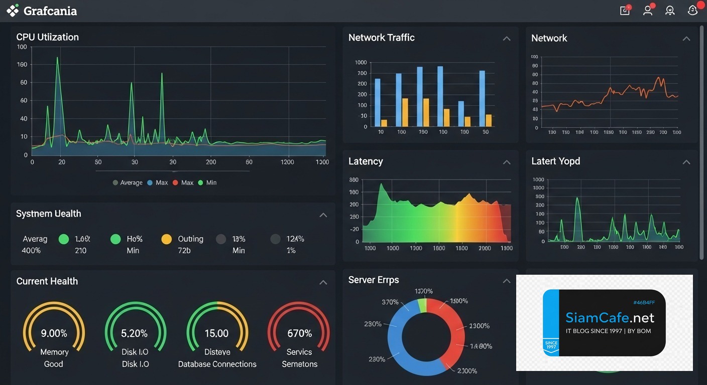 Grafana Dashboard — คู่มือฉบับสมบูรณ์ 2026