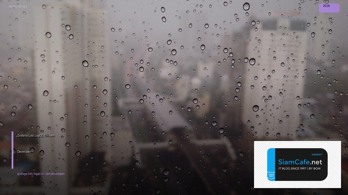 grafana loki logql citizen developer