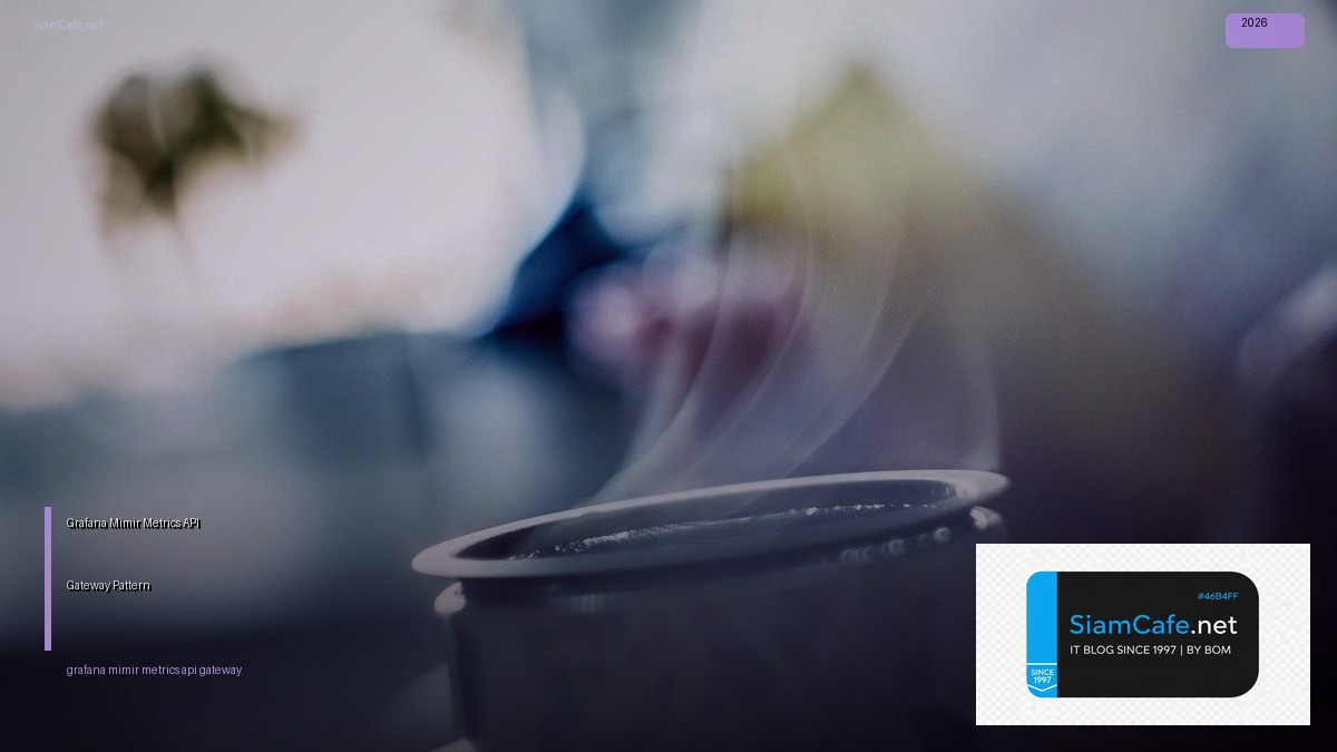 grafana mimir metrics api gateway pattern