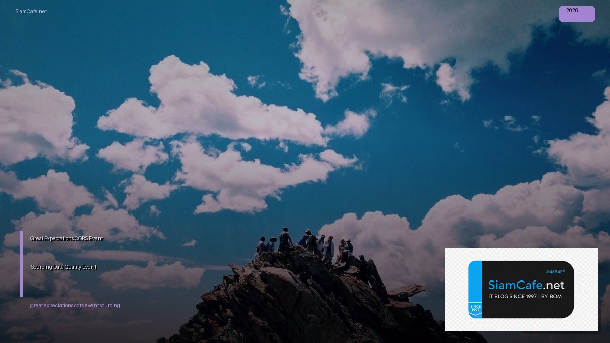 great expectations cqrs event sourcing