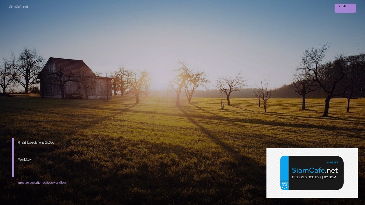 great expectations gitops workflow