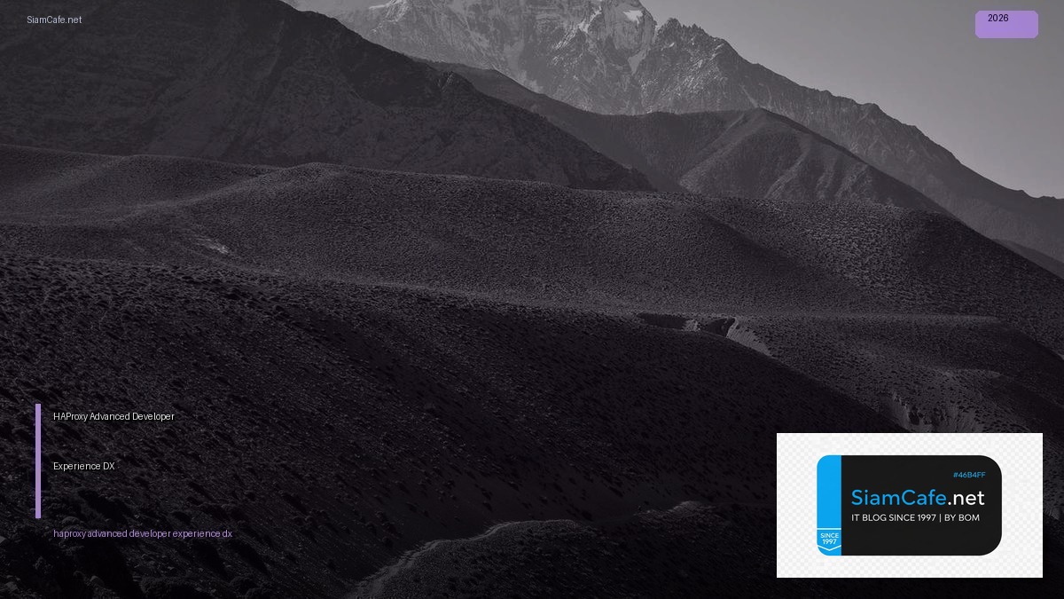 haproxy advanced developer experience dx