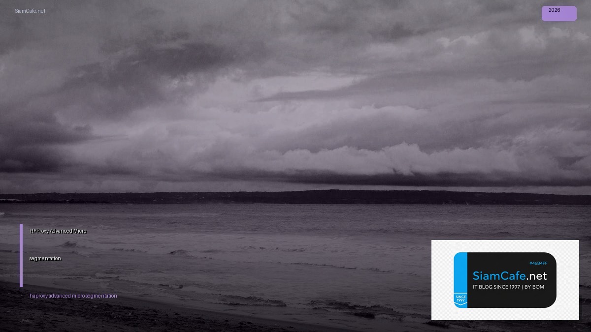 haproxy advanced micro segmentation