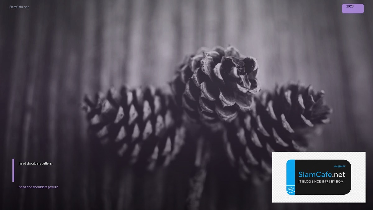 head and shoulders pattern คืออะไร — คู่มือฉบับสมบูรณ์ 2026 | SiamCafe Blog