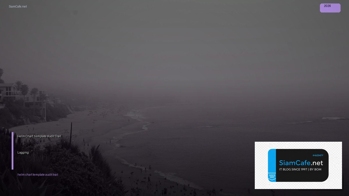 helm chart template audit trail logging