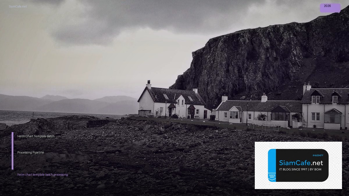 helm chart template batch processing pipeline