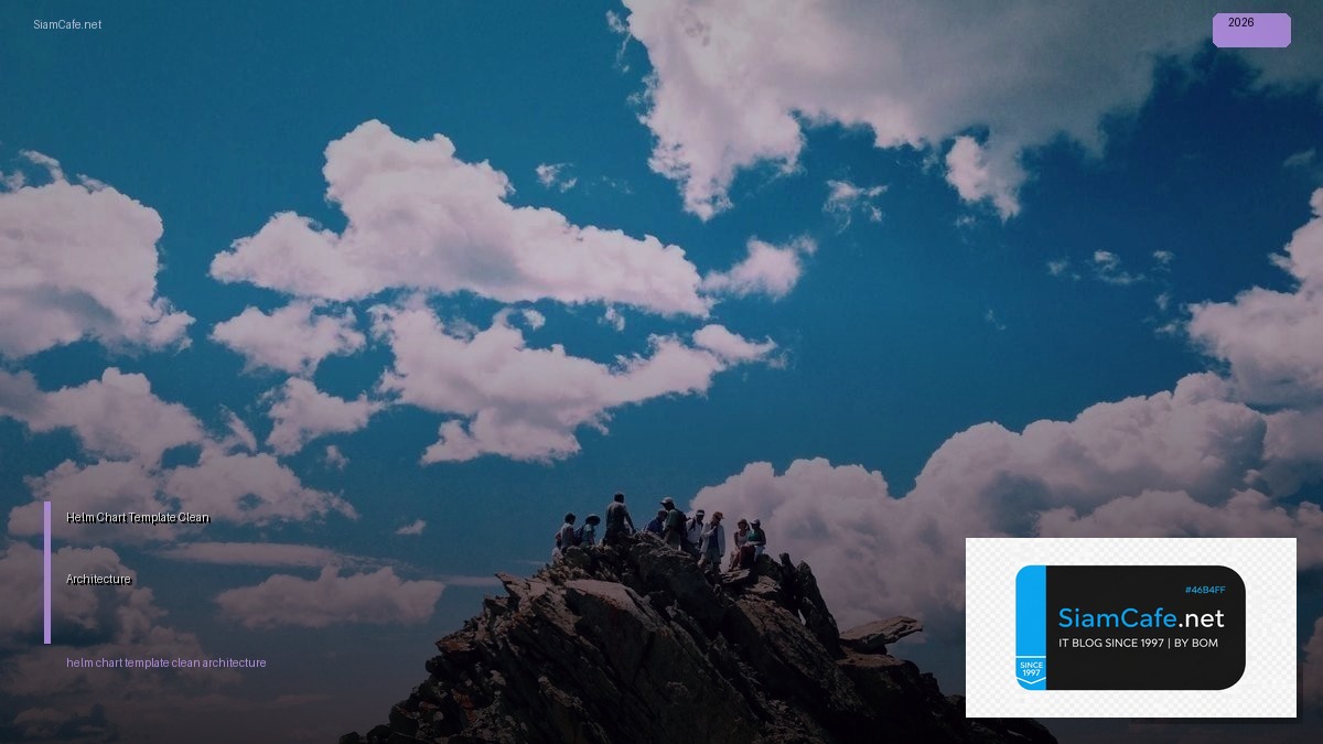 helm chart template clean architecture