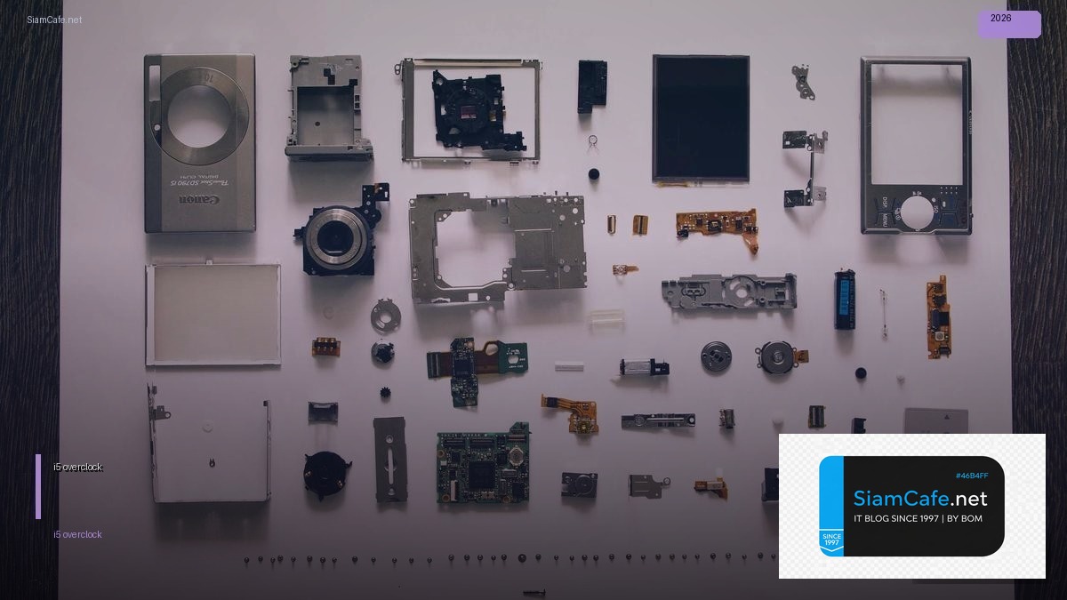 i5 760 overclock — วิธีตั้งค่าและใช้งานจริงพร้อมตัวอย่าง