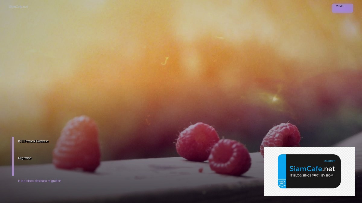 is is protocol database migration