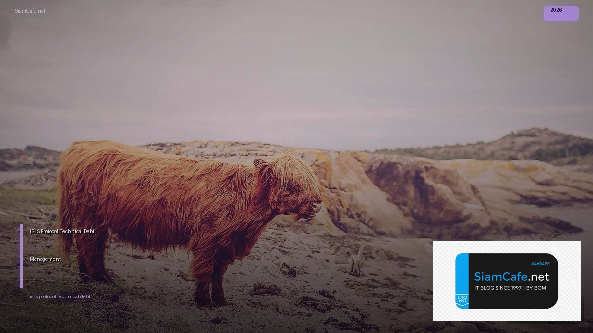 is is protocol technical debt management