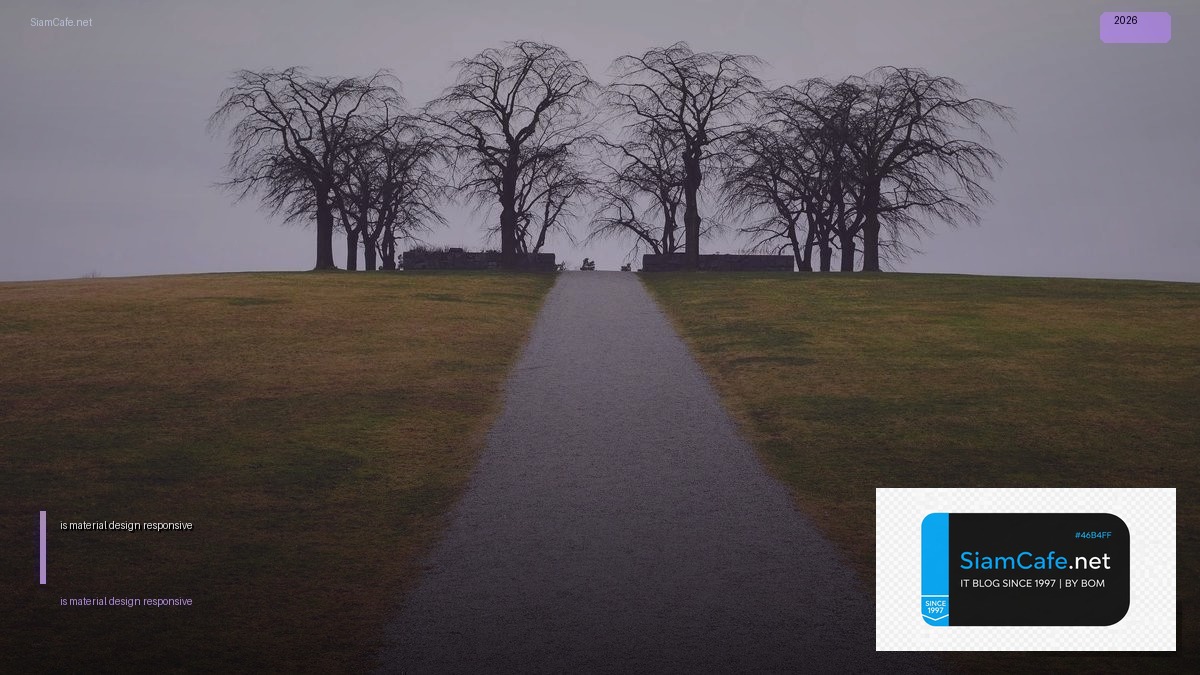 is material design responsive