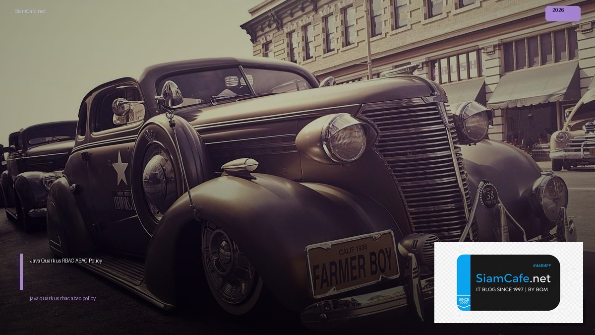 java quarkus rbac abac policy