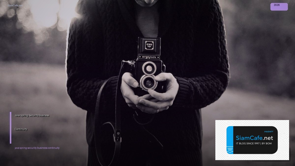 java spring security business continuity