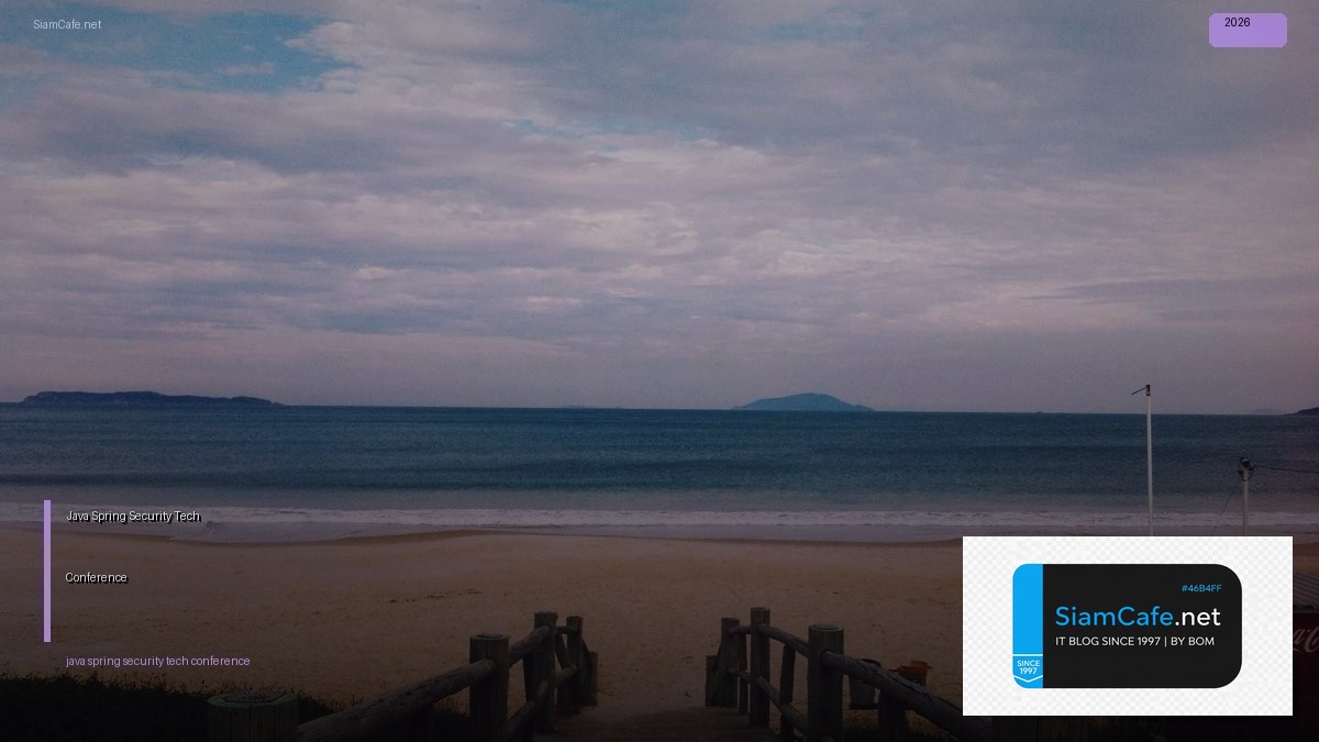 java spring security tech conference 2026