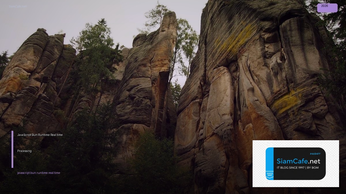 javascript bun runtime real time processing