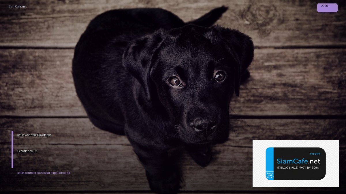 kafka connect developer experience dx