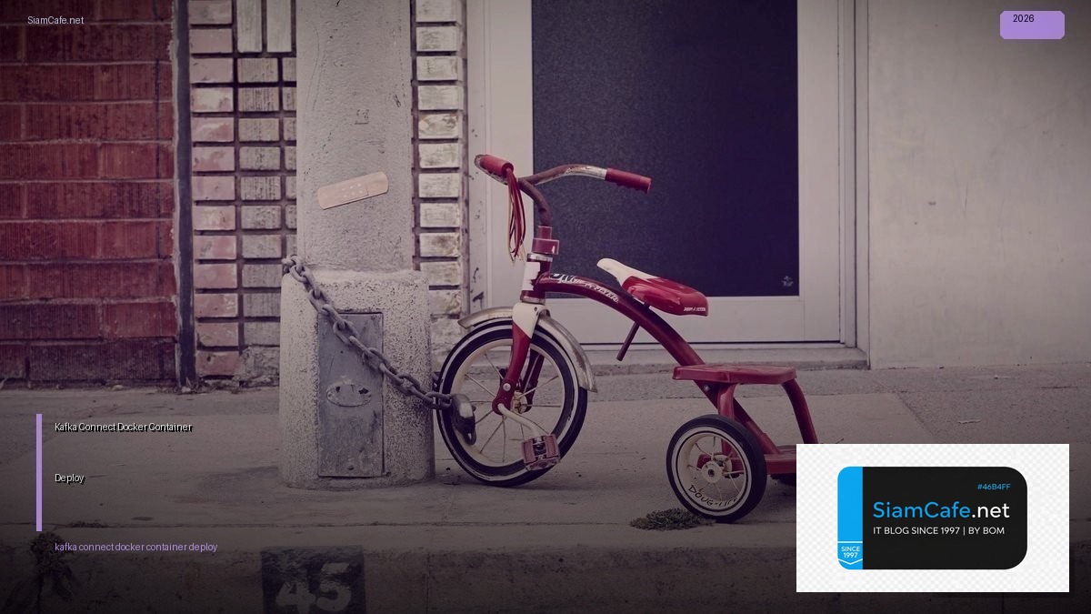 kafka connect docker container deploy