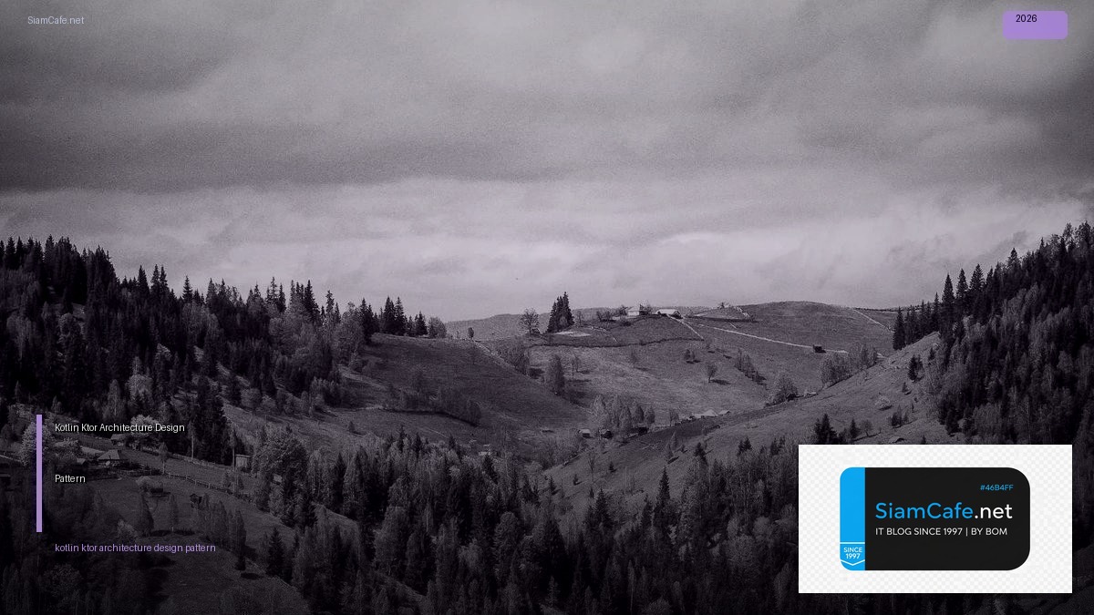 kotlin ktor architecture design pattern