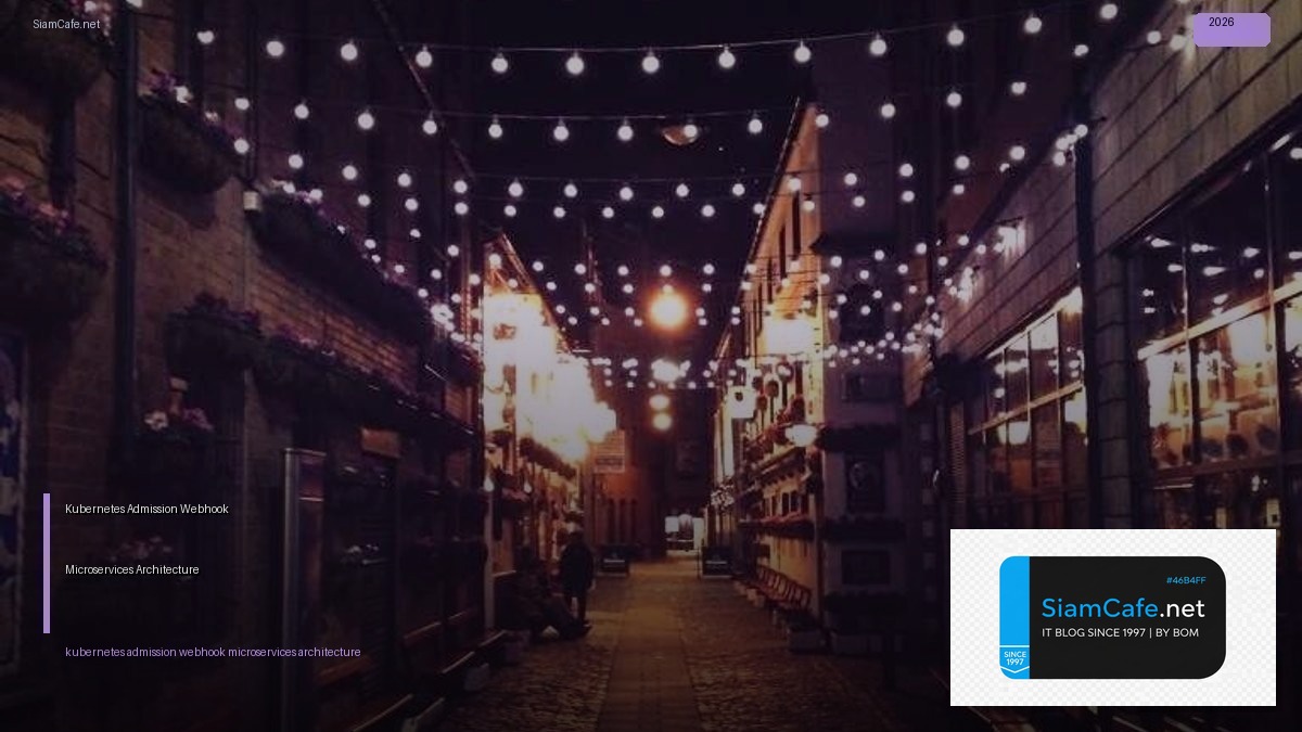 kubernetes admission webhook microservices architecture