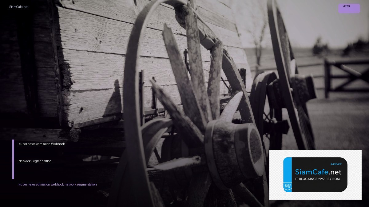 kubernetes admission webhook network segmentation