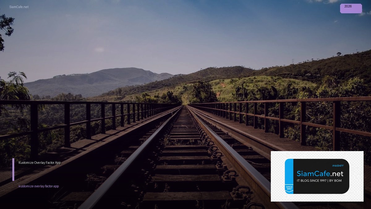 kustomize overlay 12 factor app