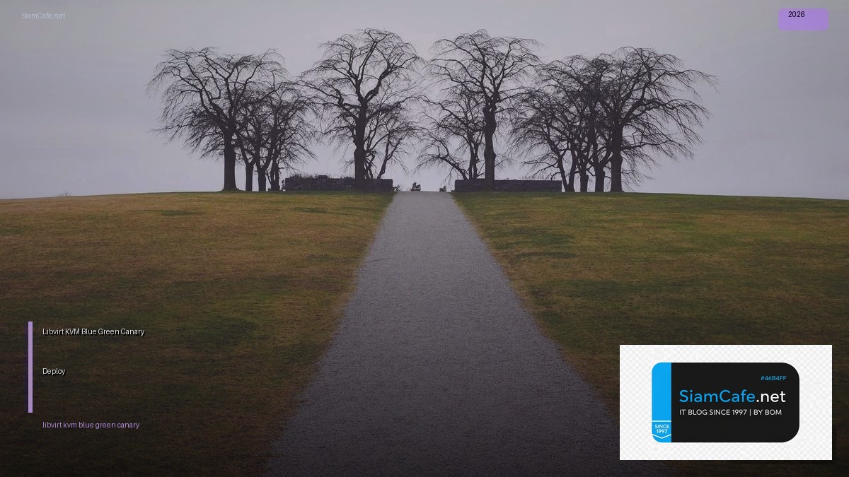 libvirt kvm blue green canary deploy