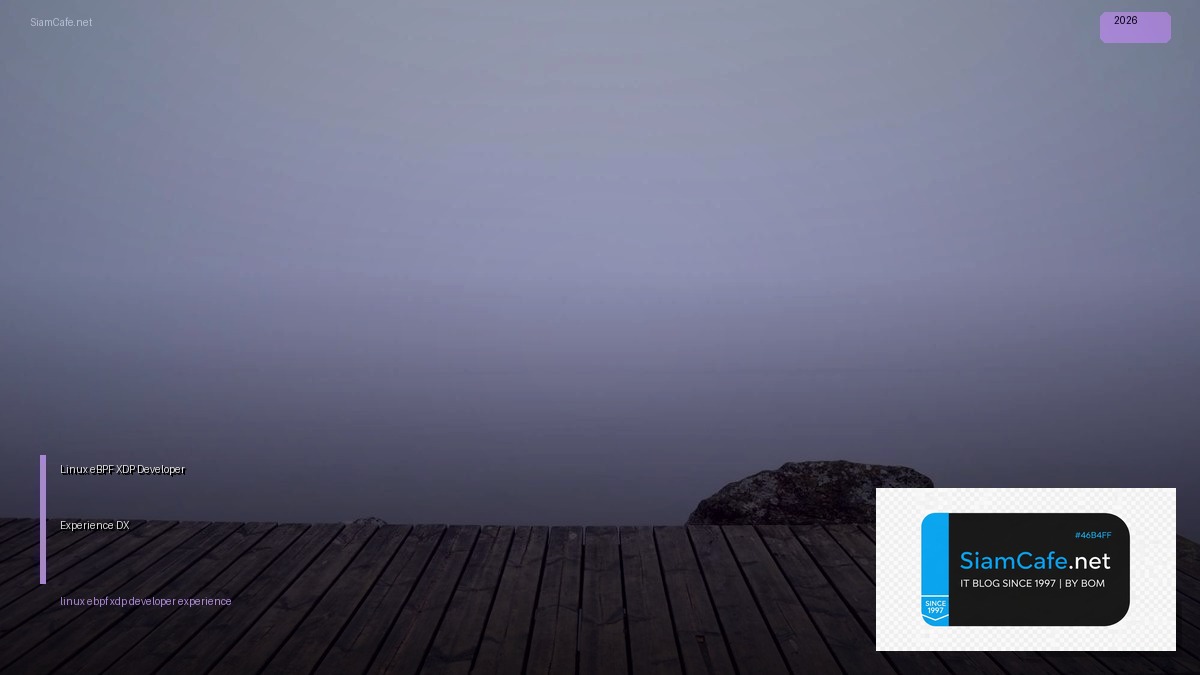 linux ebpf xdp developer experience dx