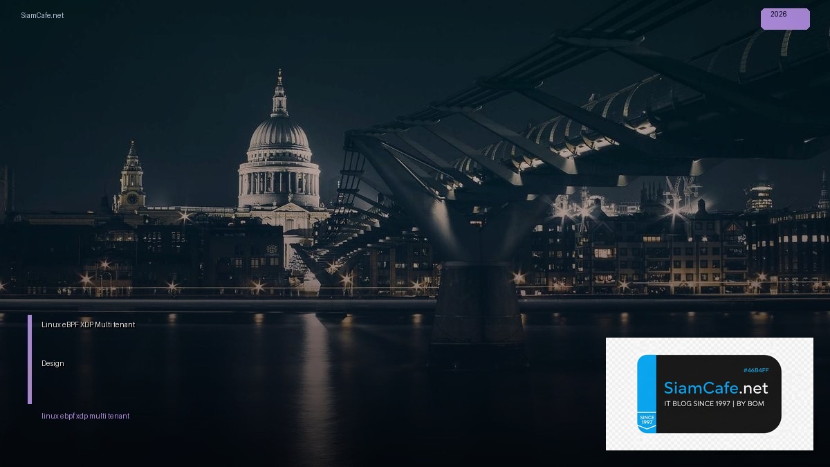 linux ebpf xdp multi tenant design