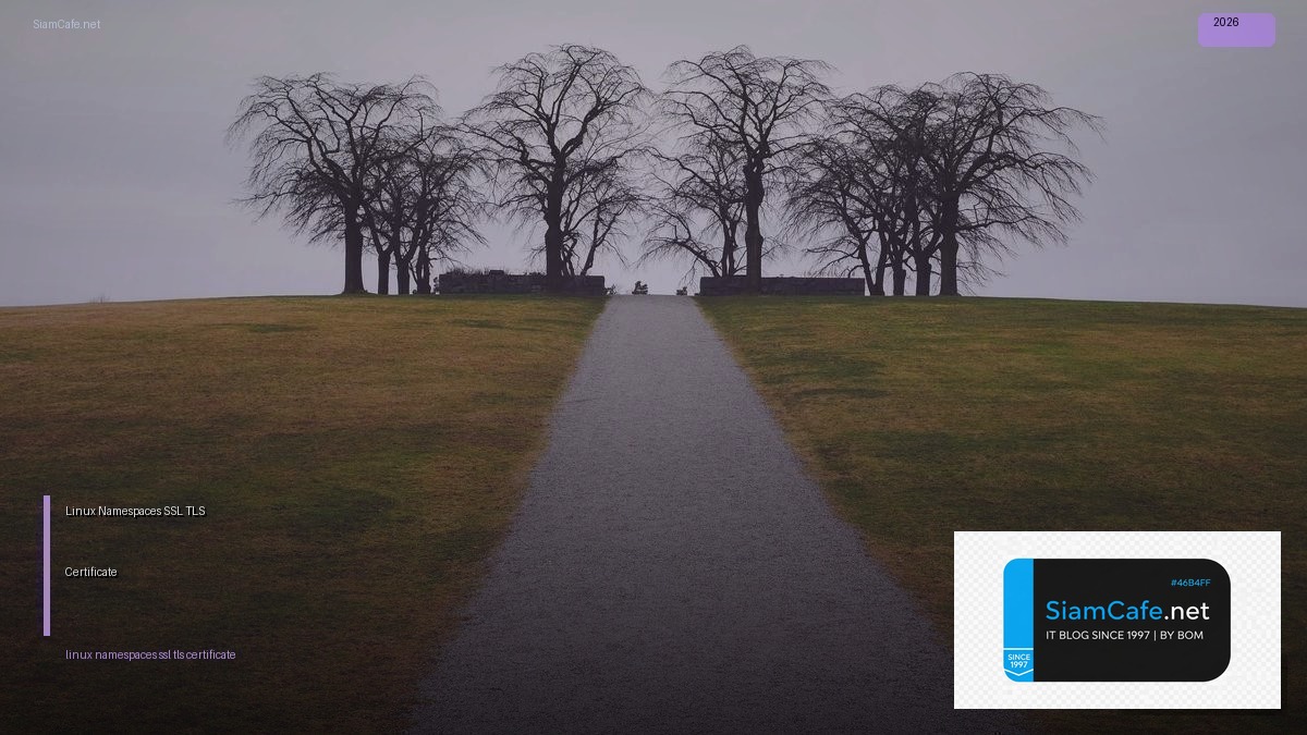 linux namespaces ssl tls certificate