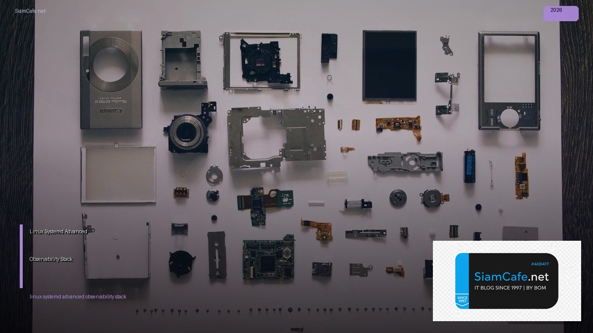 linux systemd advanced observability stack