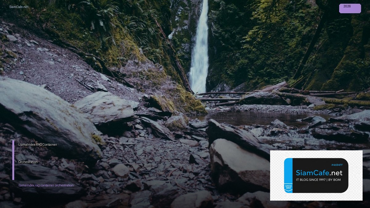 llamaindex rag container orchestration