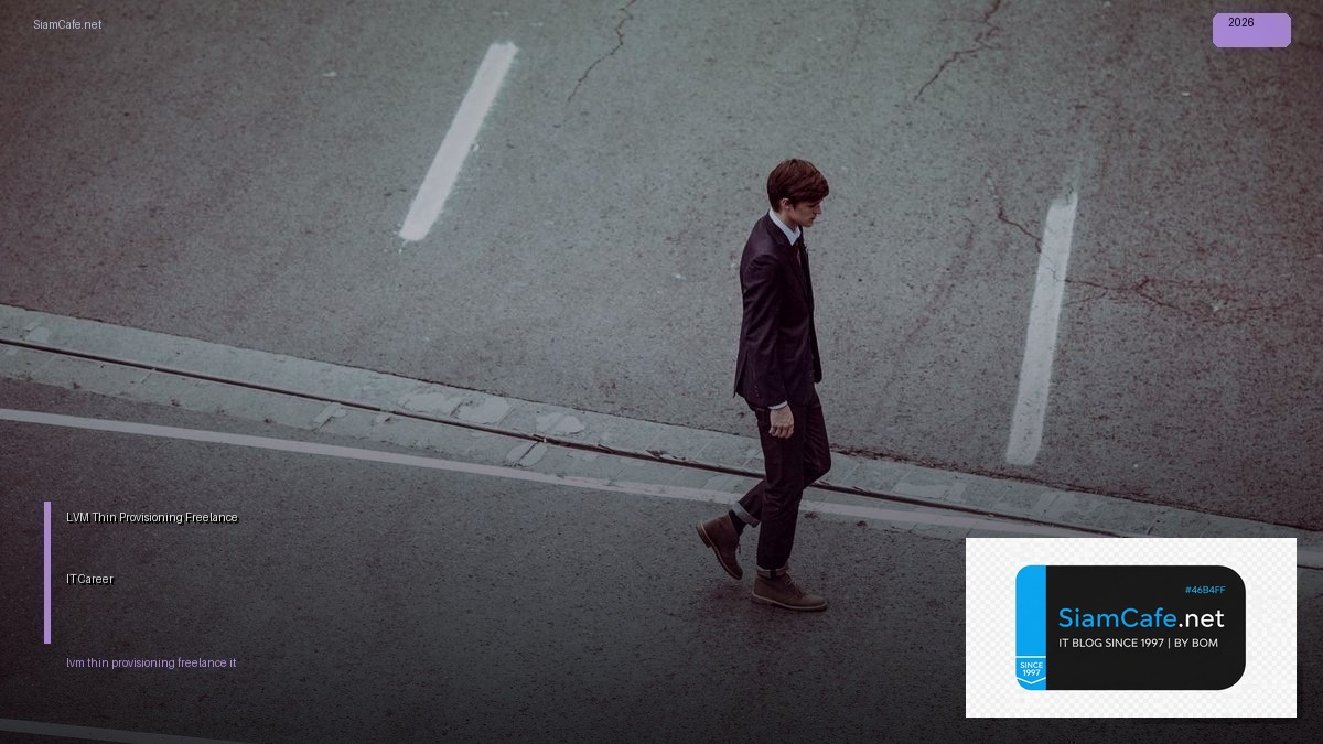 lvm thin provisioning freelance it career