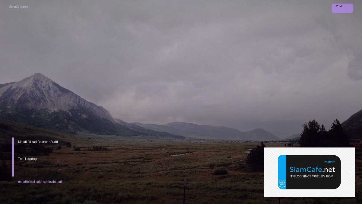 metallb load balancer audit trail logging