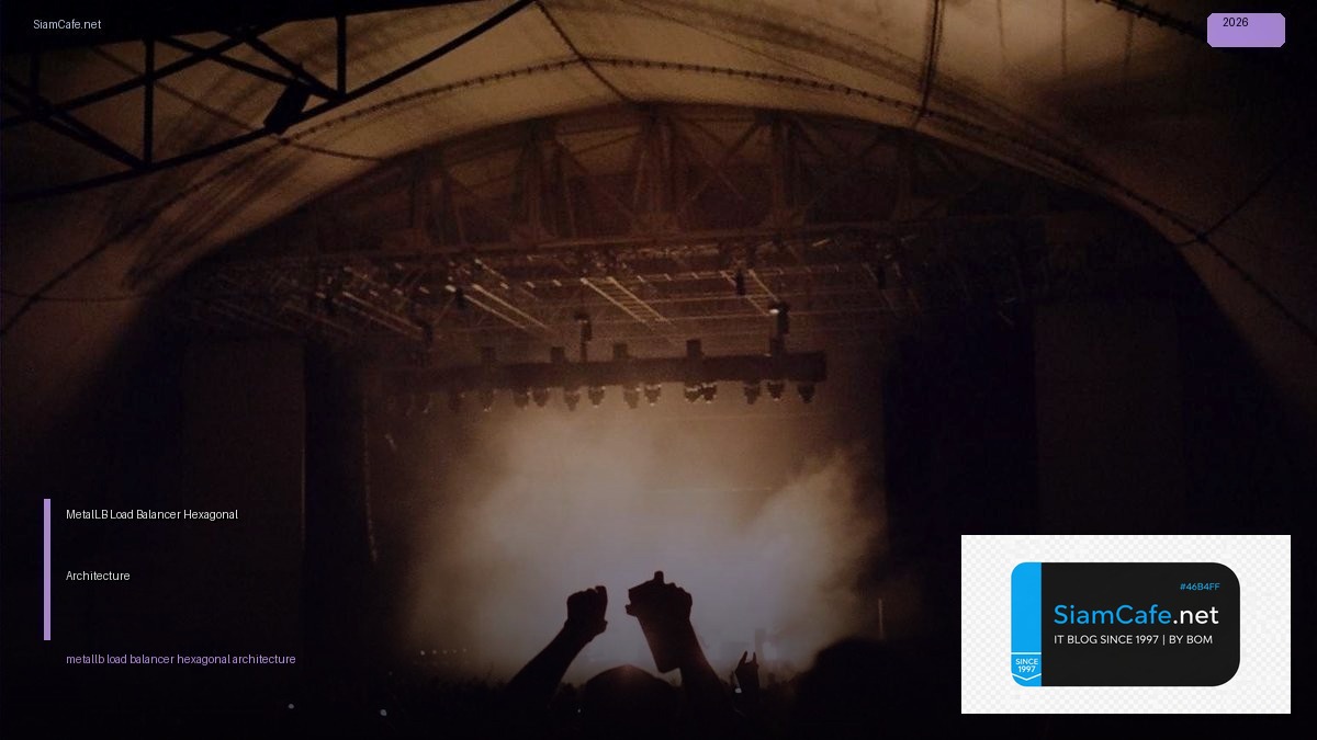 MetalLB Load Balancer Hexagonal Architecture — คู่มือฉบับสมบูรณ์ 2026 | SiamCafe Blog
