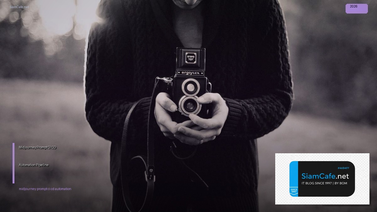 Midjourney Prompt CI CD Automation Pipeline — คู่มือฉบับสมบูรณ์ 2026 | SiamCafe Blog