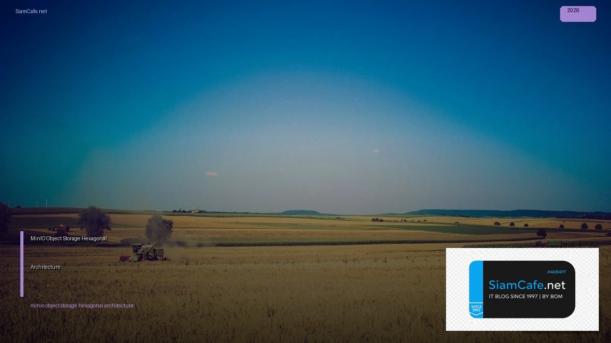 minio object storage hexagonal architecture