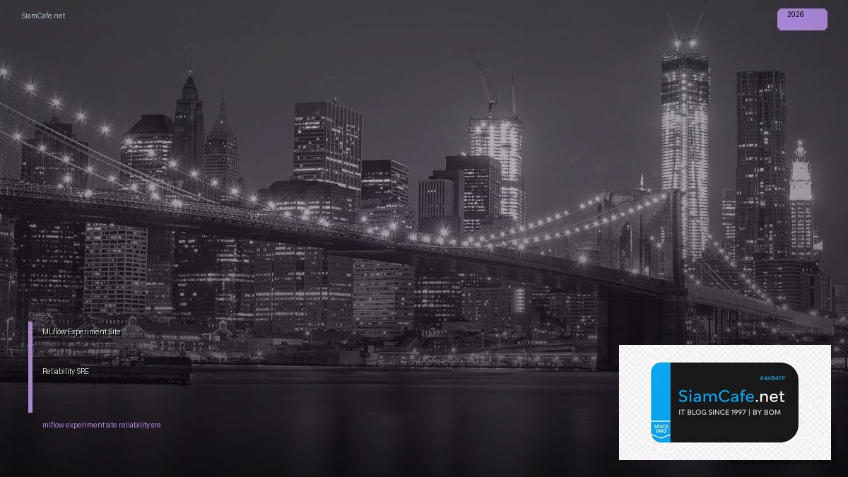 mlflow experiment site reliability sre