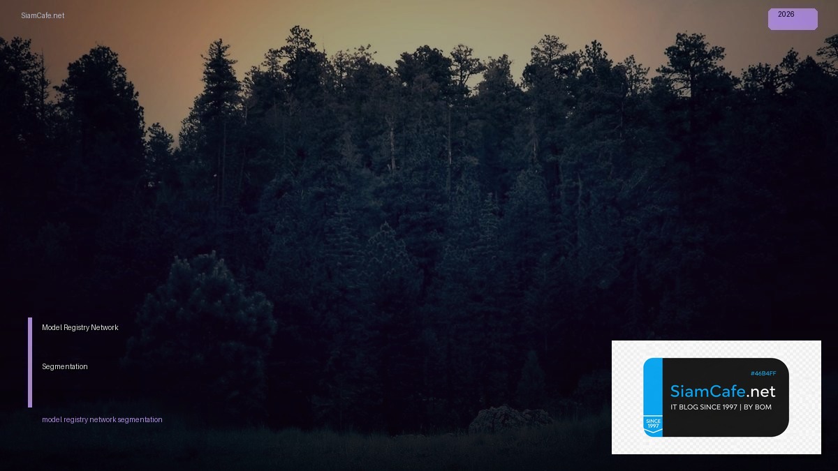 model registry network segmentation