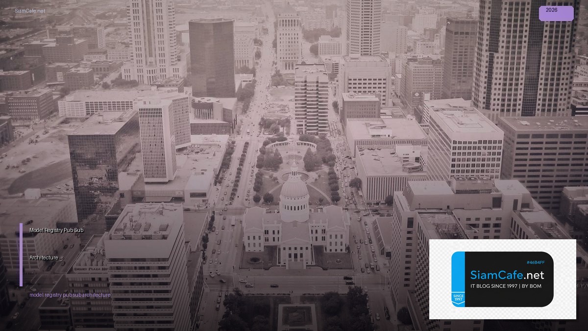 model registry pub sub architecture