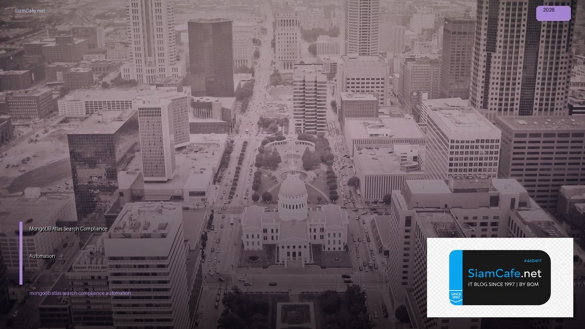 mongodb atlas search compliance automation