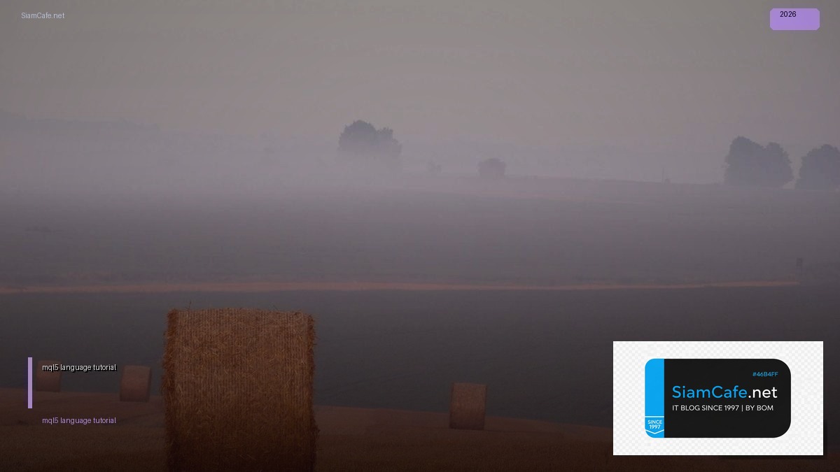 mql5 language tutorial