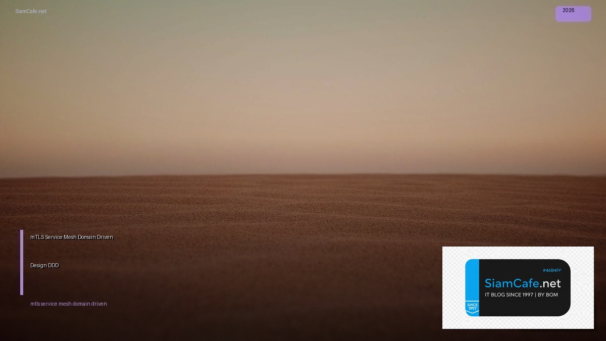 mtls service mesh domain driven design ddd