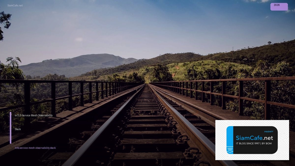 mtls service mesh observability stack