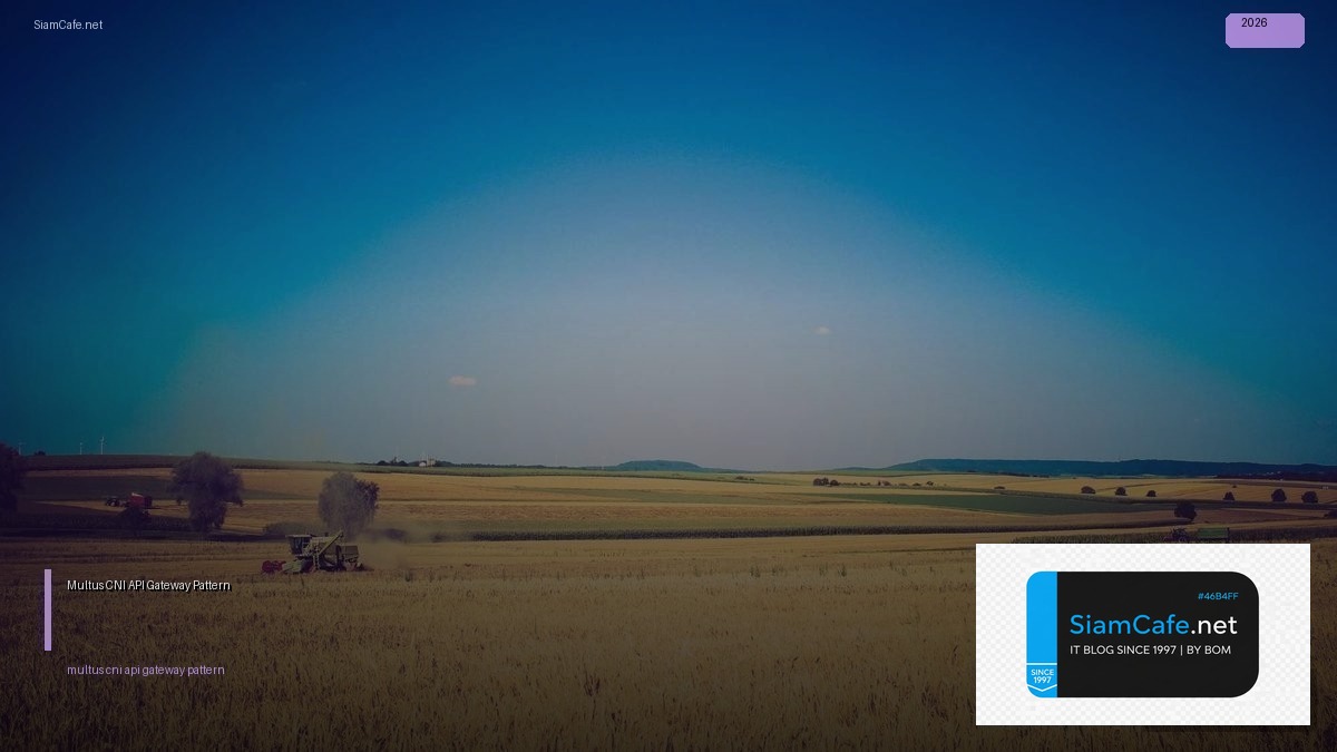 multus cni api gateway pattern