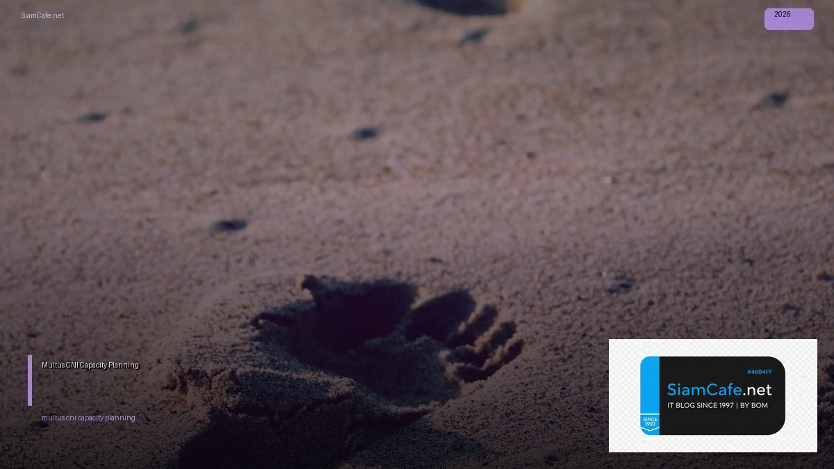 multus cni capacity planning