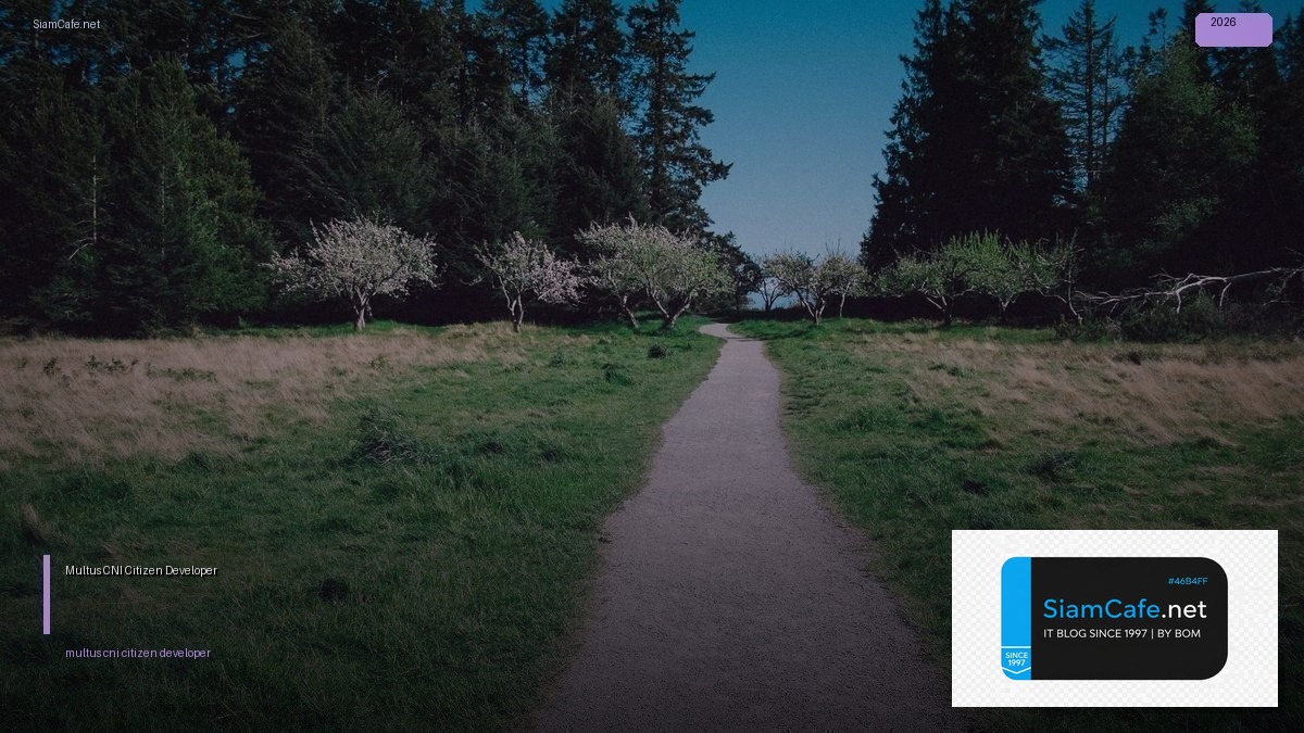 multus cni citizen developer