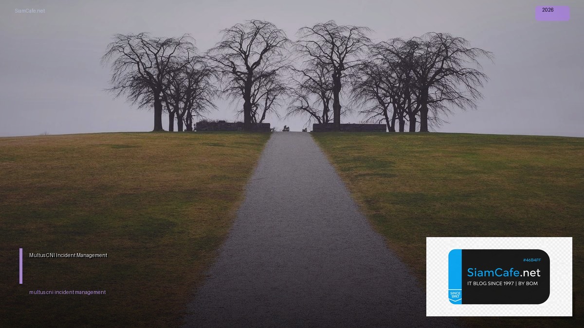 multus cni incident management