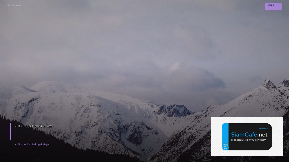 multus cni load testing strategy