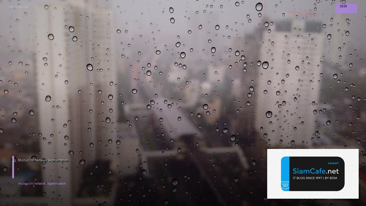 multus cni network segmentation